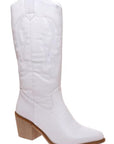 Western Embroidery High Cowboy Boot