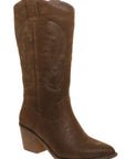 Western Embroidery High Cowboy Boot