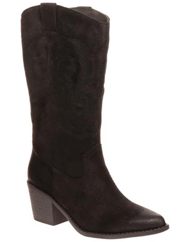 Western Embroidery High Cowboy Boot