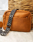 Brecklynn Crossbody Leopard Strap Handbag