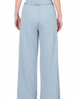 Zenana Plus French Terry Raw Edge Hemmed Pants - Online Only