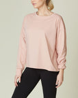 Fabina Cotton Oversized Long Sleeve Tee