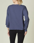 Fabina Cotton Oversized Long Sleeve Tee