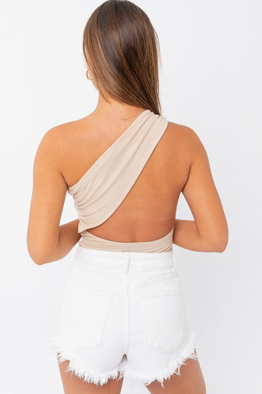 LE LIS One Shoulder Bodysuit