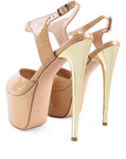 Bewitch Ultra High Heeled Ankle Strap Sandals