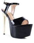 Bewitch Ultra High Heeled Ankle Strap Sandals