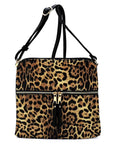 Leopard Zip Crossbody Bag