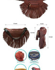 Fashion Fringe Tassel Fanny Pack Waist Bag