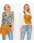 Fashion Fringe Tassel Fanny Pack Waist Bag