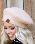 CC Wool All-Weather Adjustable Beret