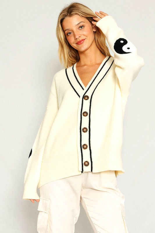 Varsity Novelty Cardigan