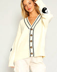 Varsity Novelty Cardigan