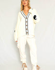 Varsity Novelty Cardigan