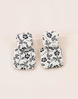 Textile Drop Earrings