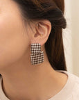 Textile Drop Earrings