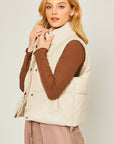 PU Padded Vest - Online Only