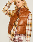 PU Padded Vest - Online Only