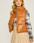 PU Padded Vest - Online Only