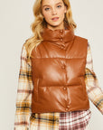 PU Padded Vest - Online Only