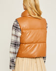 PU Padded Vest - Online Only