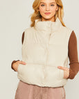 PU Padded Vest - Online Only