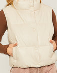 PU Padded Vest - Online Only