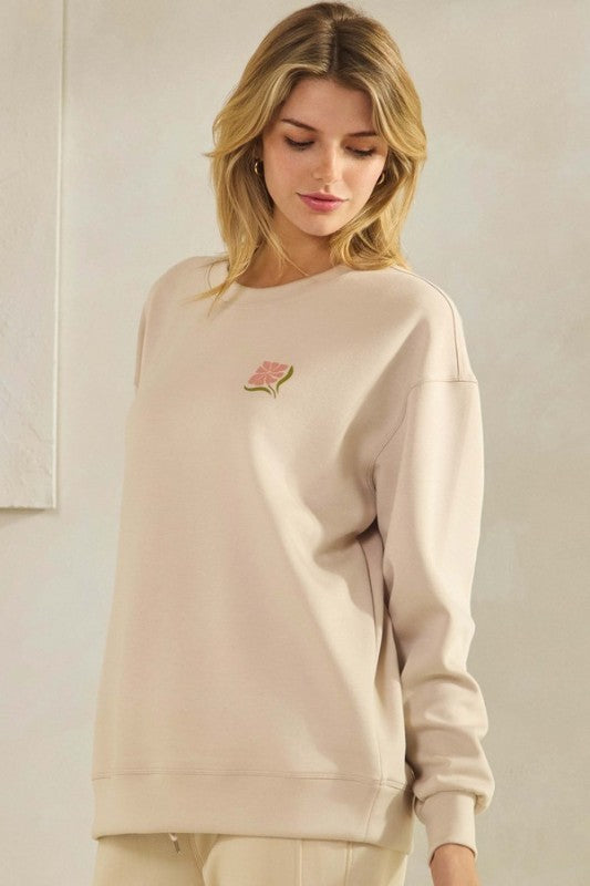 PLUS Do Not Worry Ultra Comfy Graphic Sweatshirt