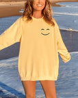 Choose Happy Comfort Color Sweatshirt