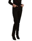 Straight Leg Mid-rise Trouser