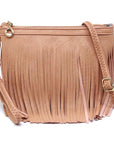 Western Fringe Clutch Cross Body Bag