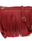 Western Fringe Clutch Cross Body Bag