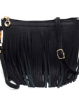 Western Fringe Clutch Cross Body Bag