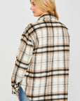 Plaid Bust Pocket Shacket - Online Only