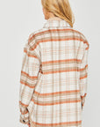 Plaid Bust Pocket Shacket - Online Only