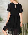 Swiss Dot Chiffon Dress - Online Only - My Pampered Life Seattle