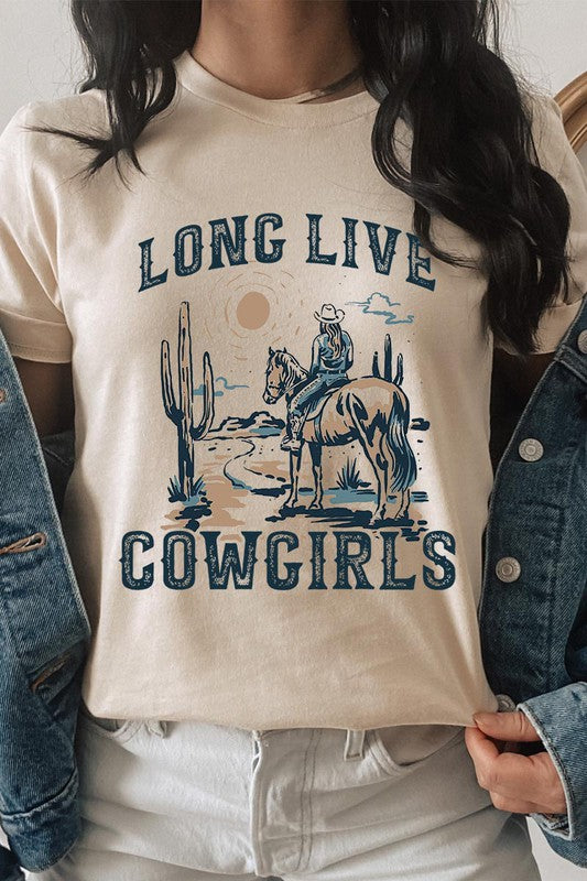 Long Live Cowgirls Graphic Tee - Online Only