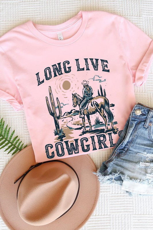 Long Live Cowgirls Graphic Tee - Online Only