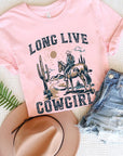 Long Live Cowgirls Graphic Tee - Online Only