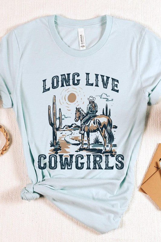 Long Live Cowgirls Graphic Tee - Online Only