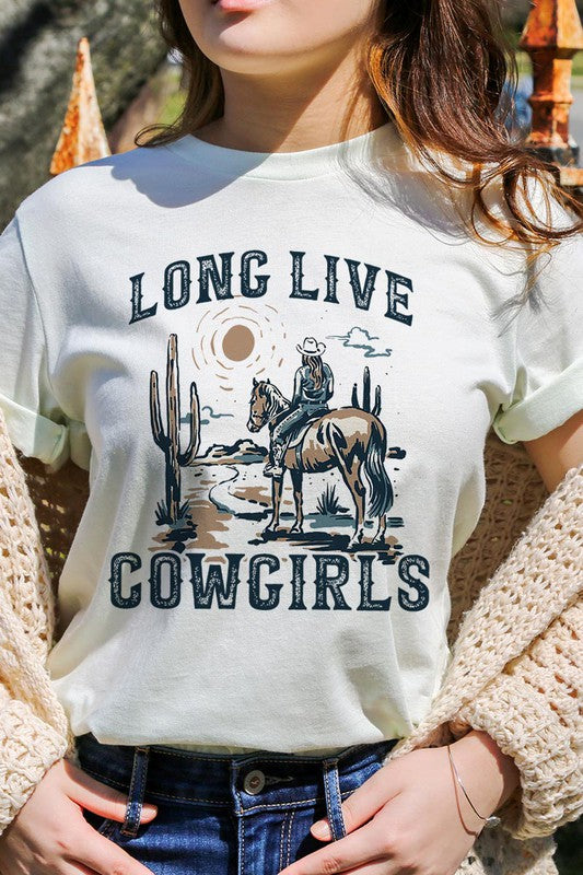 Long Live Cowgirls Graphic Tee - Online Only