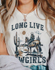 Long Live Cowgirls Graphic Tee - Online Only - My Pampered Life Seattle