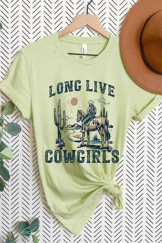 Long Live Cowgirls Graphic Tee - Online Only