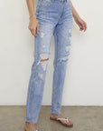 Insane Gene High Rise Straight Jeans