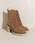 OASIS SOCIETY Jenna - Platform Military Boots