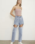 Insane Gene High Rise Straight Jeans