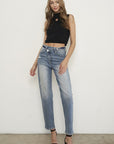 Insane Gene High Rise Crossover Girlfriend Jeans