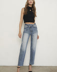 Insane Gene High Rise Crossover Girlfriend Jeans