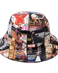 Magazine Cover Collage Hat