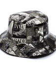 Magazine Cover Collage Hat