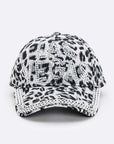 Las Vegas Leopard Printed Fashion Cap